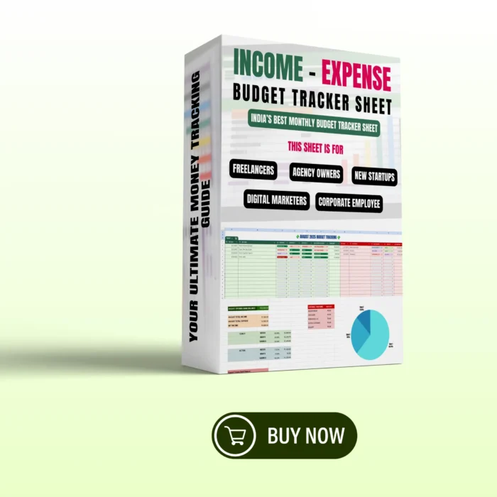 Income - Expense 2025 Budget Tracker Sheet - Image 3
